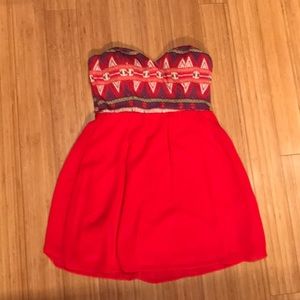 Sweetheart strapless dress